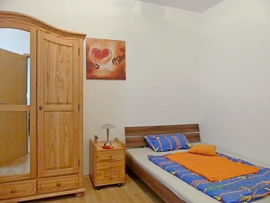 separates Schlafzimmer