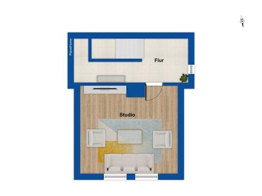 Grundriss Dachgeschoss