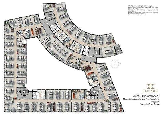 Grundriss - Bauteil A