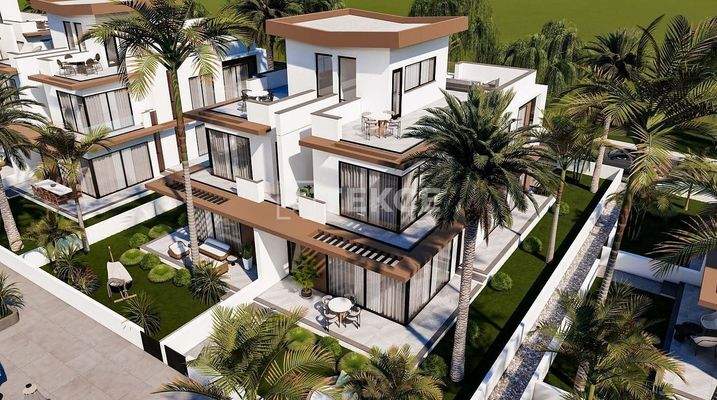 Semi Detached Villas for Sale in a Complex in Gazimağusa