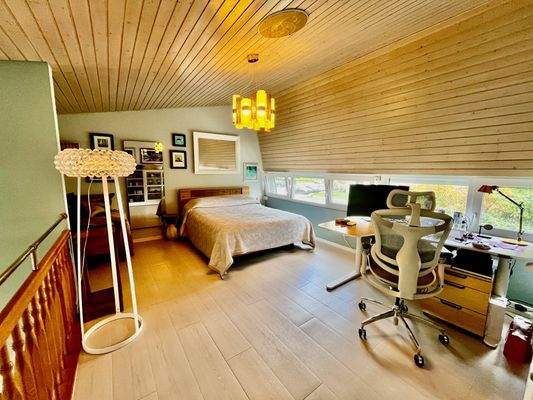 ...für Arbeits- und Schlafzimmer in einem