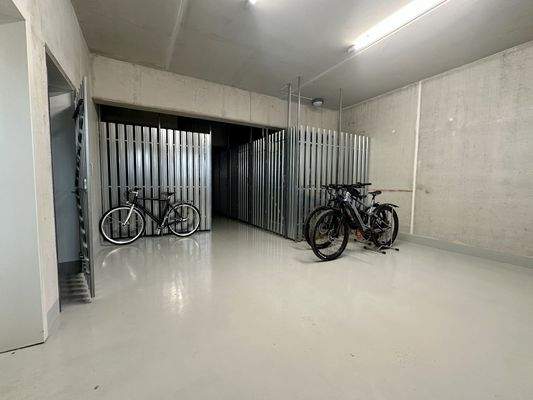 Fahrradraum exemplarisch