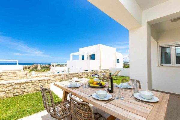 Kreta, Asprouliani: Schönes Haus in toller Anlage mit Meerblick zu verkaufen