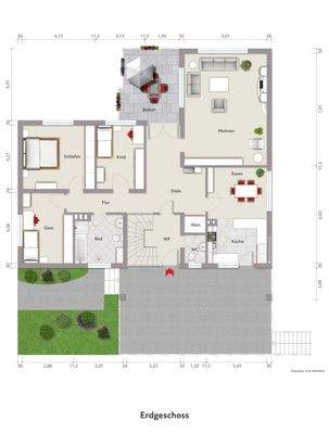 Grundriss Erdgeschoss
