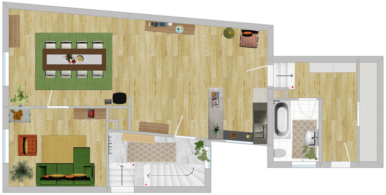 Haus A Grundriss Erdgeschoss