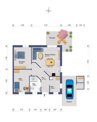 (Darstellung und Maßangaben sind ohne Gewähr)