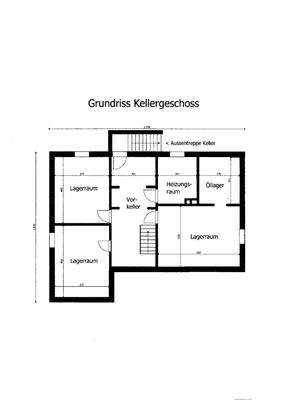 Grundriss Kellergeschoss