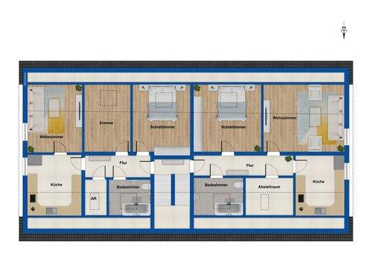 Grundriss Dachgeschoss