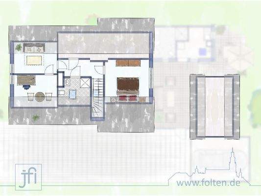 Grundriss Obergeschoss