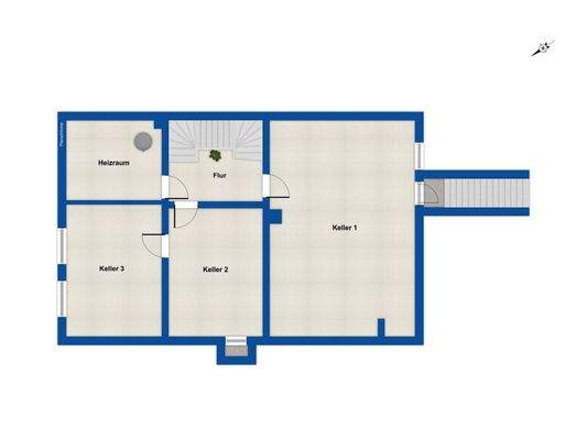 Grundriss Keller