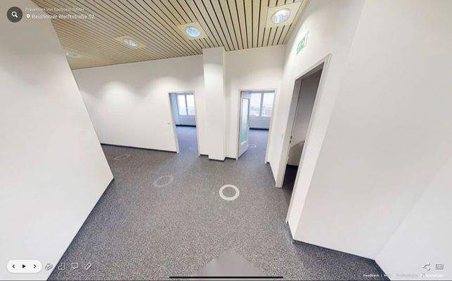 Flur vor Büro & Küche