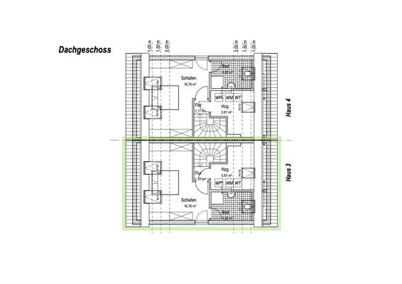 DG Grundrisse DHH_Haus 3