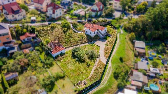 Grundstück Vogelperspektive