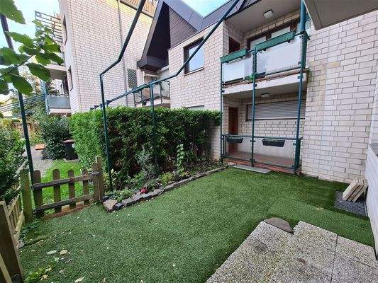 Kleiner Gartenbereich