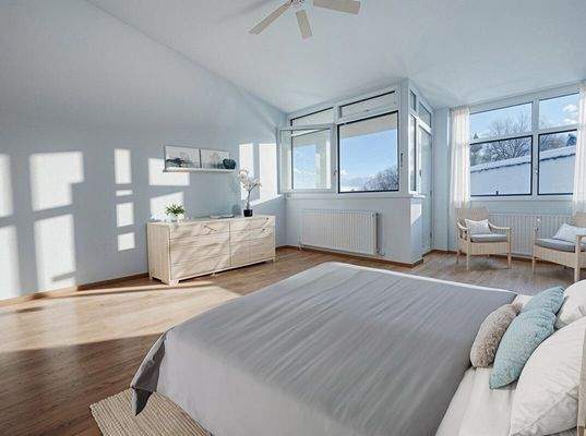 Einrichtungsbeispiel Schlafzimmer