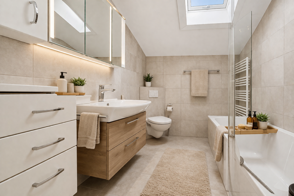 OG | Badezimmer, virt. Darstellung 