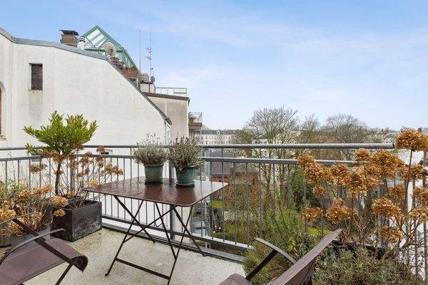 Balkon im 5.OG mit West Ausrichtung