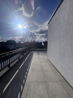 Dachterrasse Aussicht Wohnung 9
