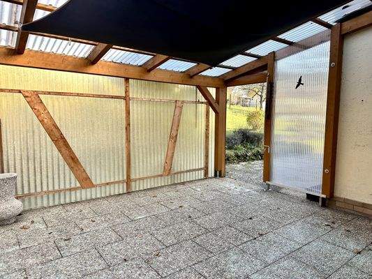 Überdachter Freisitz