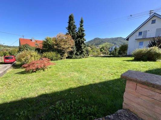 Garten hinter dem Bestandsobjekt