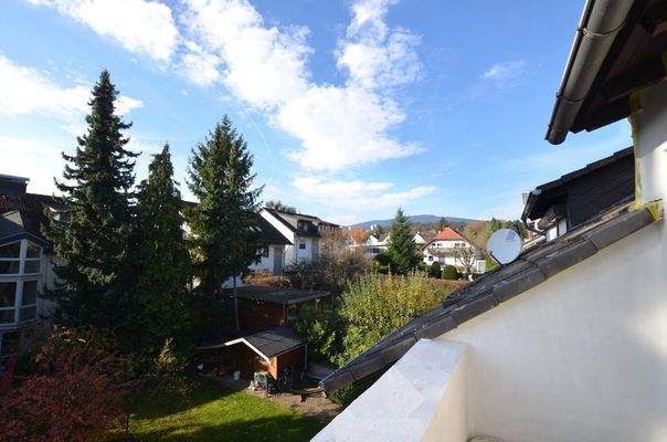 Loggia mit Blick