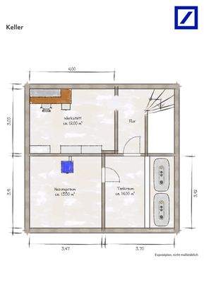 Grundriss Keller
