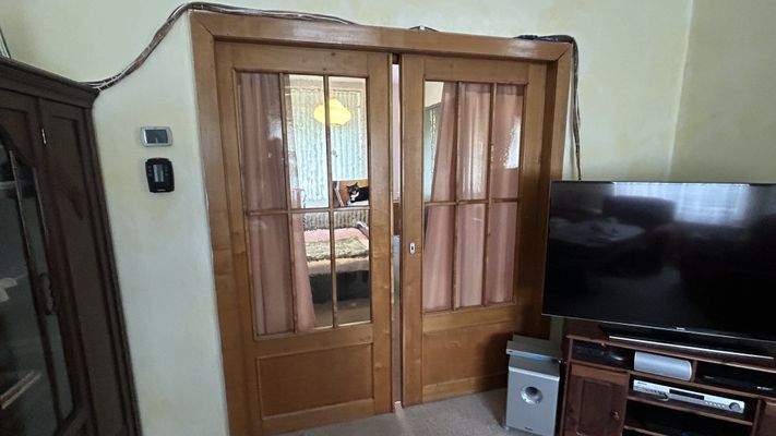 ... und schöner Schiebetür