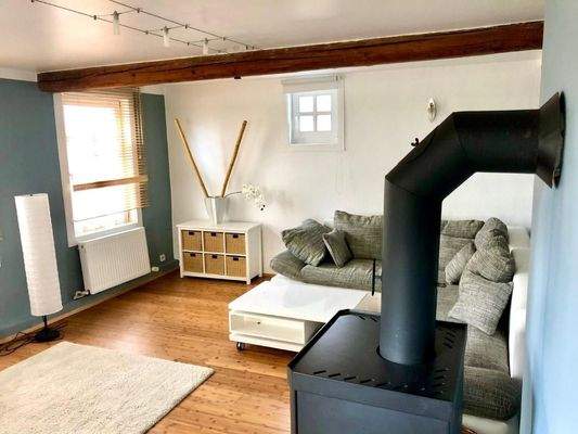 Fachwerkhaus - Wohnen mit Kaminofen