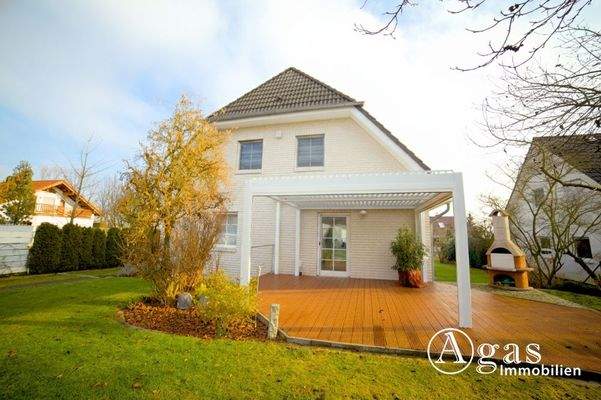 Haus hintere Ansicht