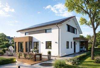 Modernes Familiendomizil