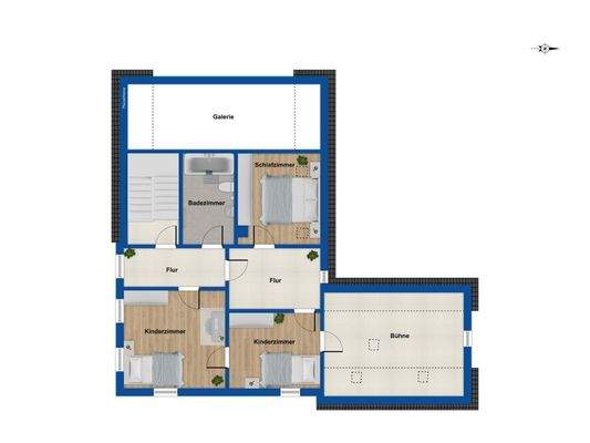 Grundriss - Obergeschoss