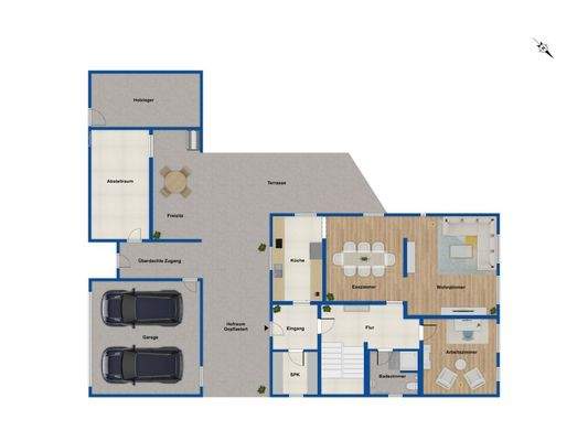 Grundriss Erdgeschoss