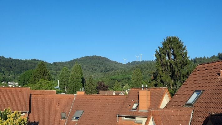 Blick zum Rosskopf noch mit 4 Windrädern