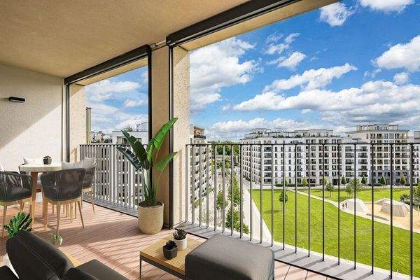 Sonnenterrasse illustriert