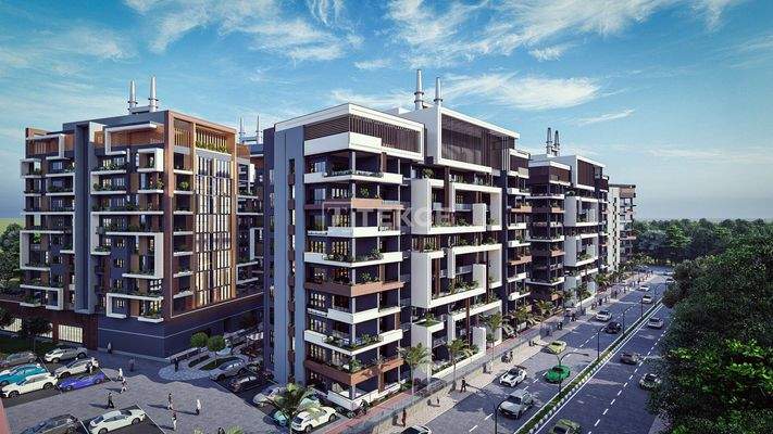 Flats in a Complex with Rich On-Site Facilities in Mersin