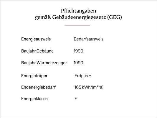 Pflichtangaben GEG