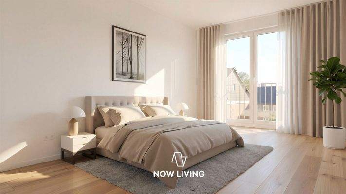 Schlafzimmer (Visualisierung)