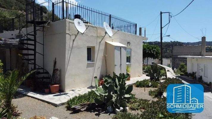 Kreta, Krevvatas: Charmantes Haus mit herrlichem Meerblick zur Südküste zu verkaufen