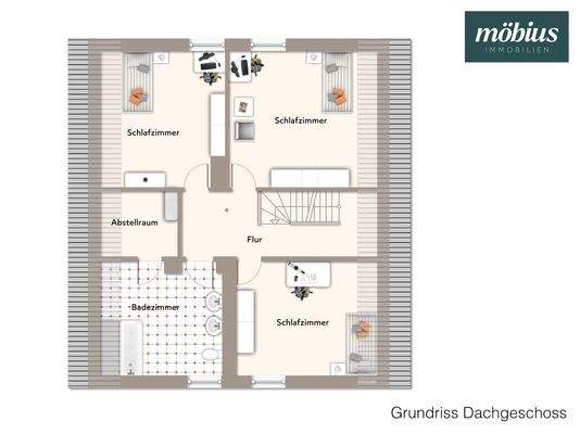 Grundriss Dachgeschoss