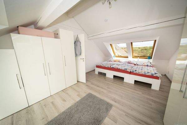 Schlafbereich Dachgeschoss