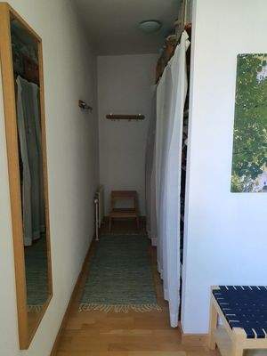 begehbare Garderobe