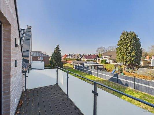 Großzügiger Balkon