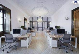 Möblierungsvorschlag Arbeitsbüro