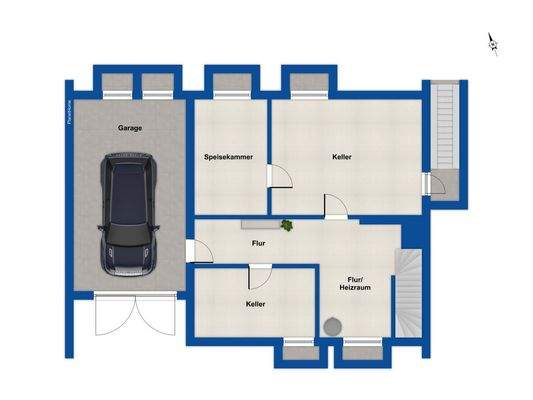 Grundriss Kellergeschoss