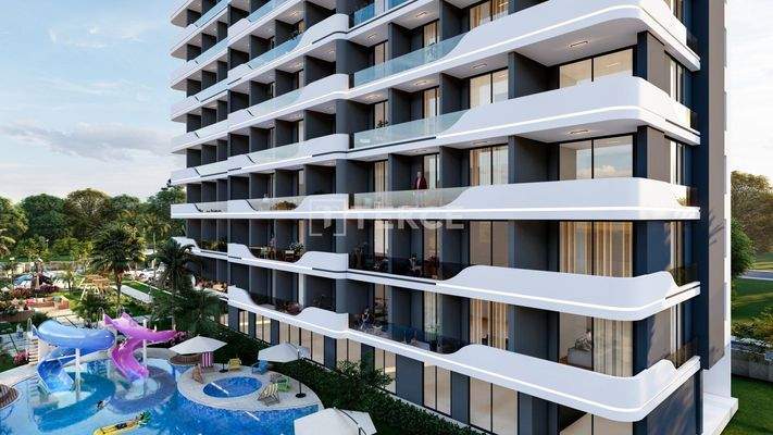 Nature and Sea View New Apartments in Mersin