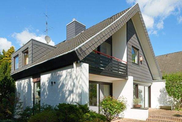 Südterrasse im Sommer