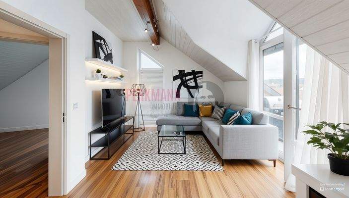 Wohnzimmer - (KI generiert)