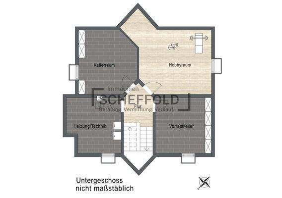 Grundriss Untergeschoss