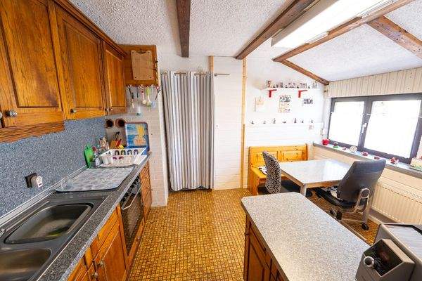 Küche mit Essplatz Dachgeschoss