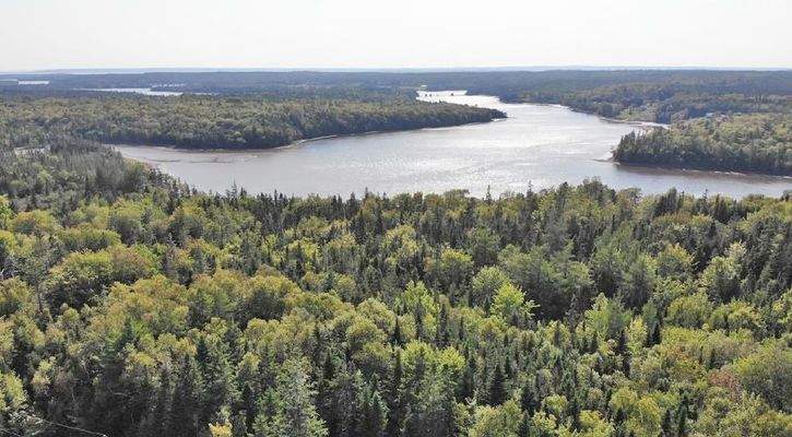 Cape Breton - Cleveland - Wunderschönes See-Ufer-G